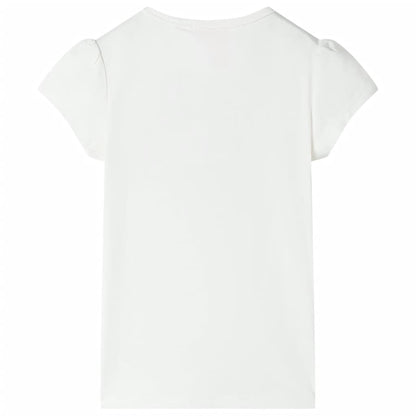 T-shirt infantil cor cru 104