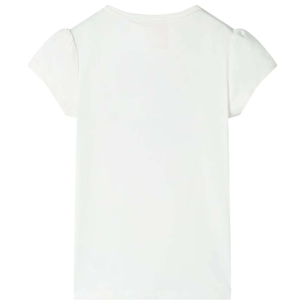 T-shirt infantil cor cru 128