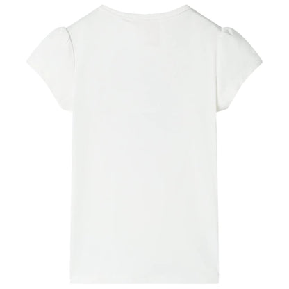 T-shirt infantil cor cru 128