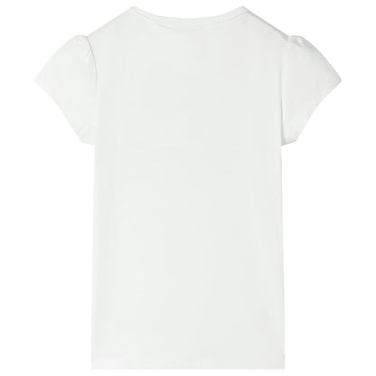 T-shirt infantil cor cru 140