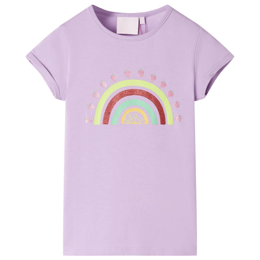 T-shirt infantil lilás 104