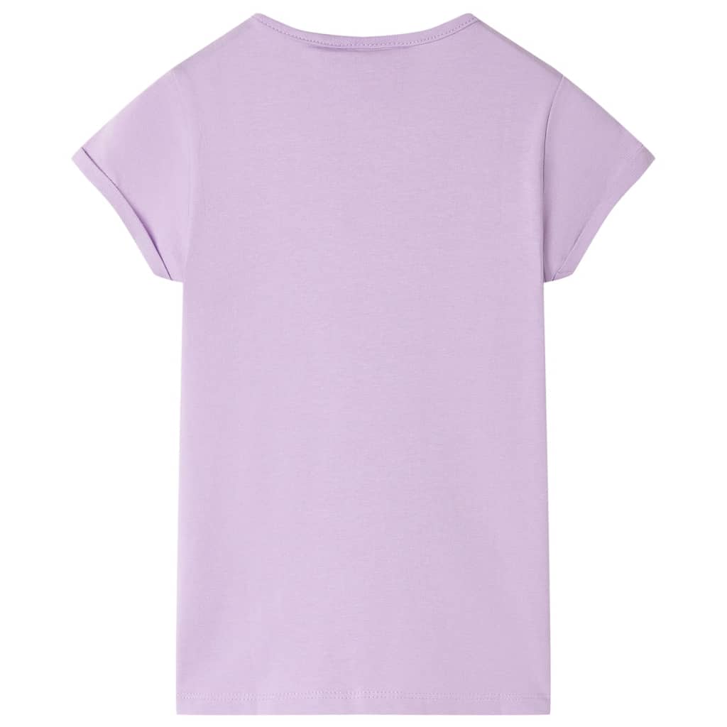 T-shirt infantil lilás 104