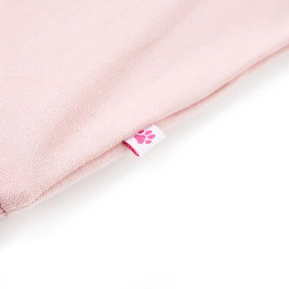 Sweatshirt para criança cor rosa-claro 116