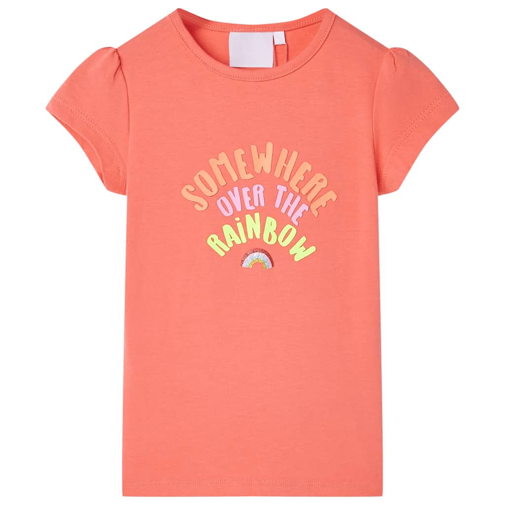 T-shirt infantil coral 116