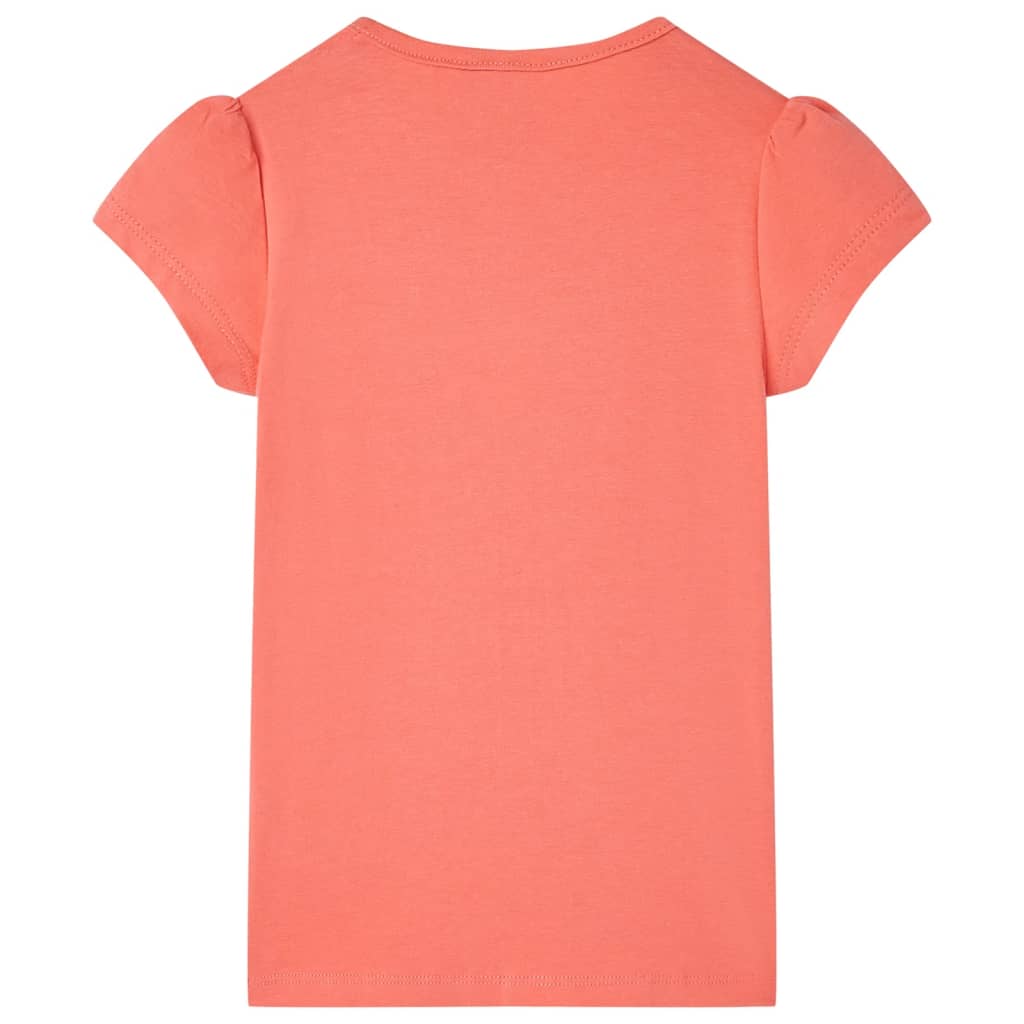 T-shirt infantil coral 116