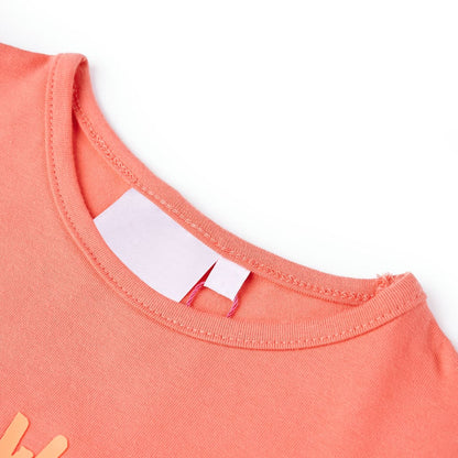 T-shirt infantil coral 116