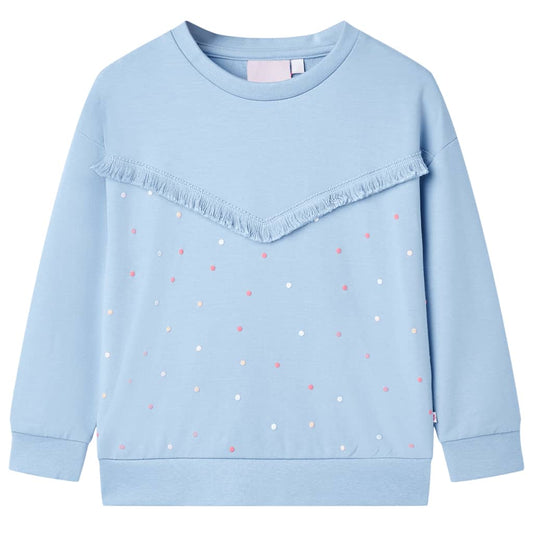 Sweatshirt para criança azul 104