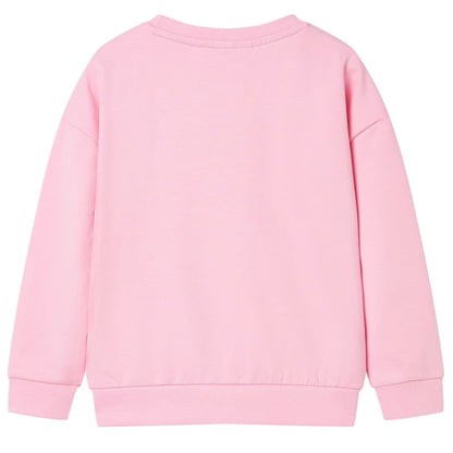 Sweatshirt para criança rosa 92