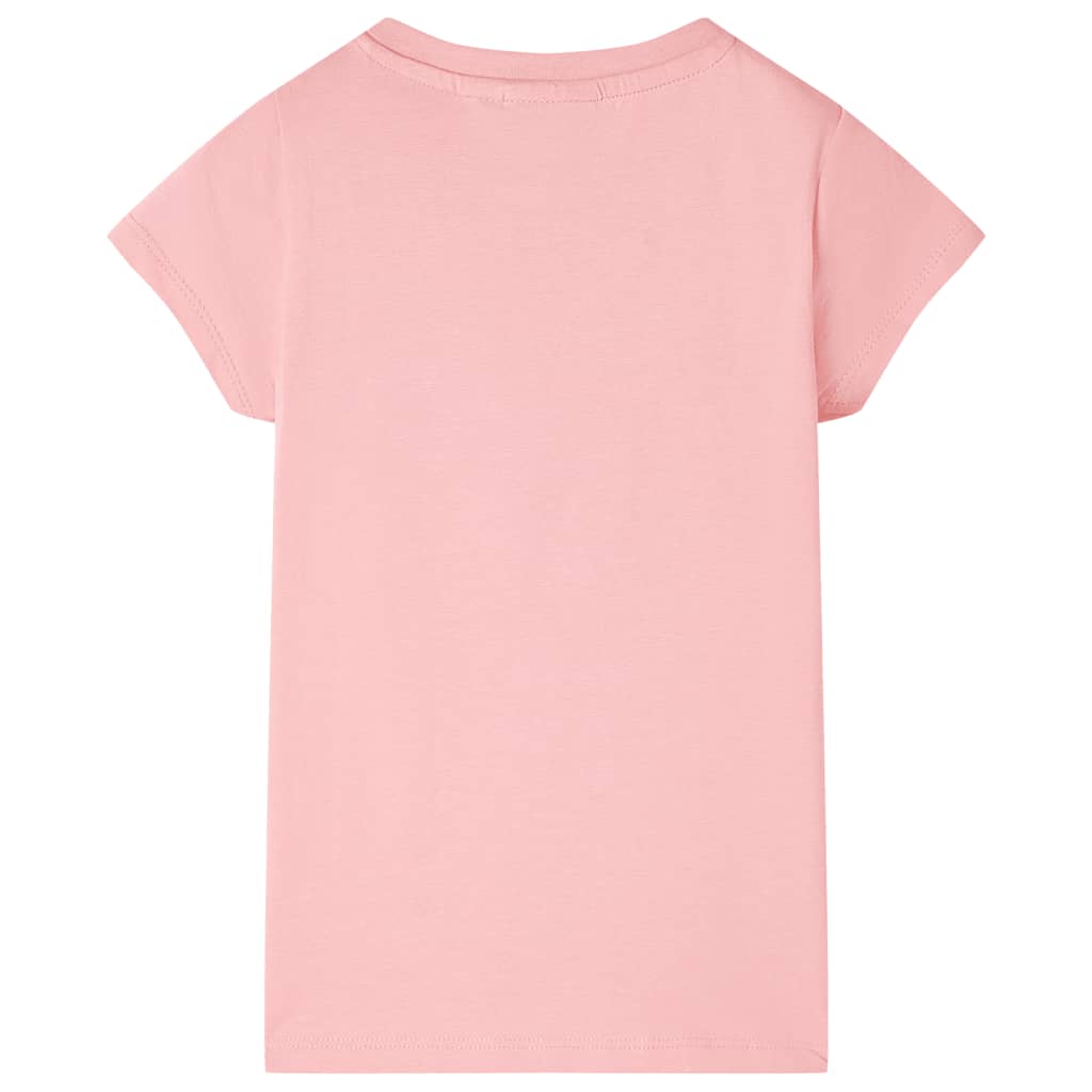 T-shirt de criança rosa 92