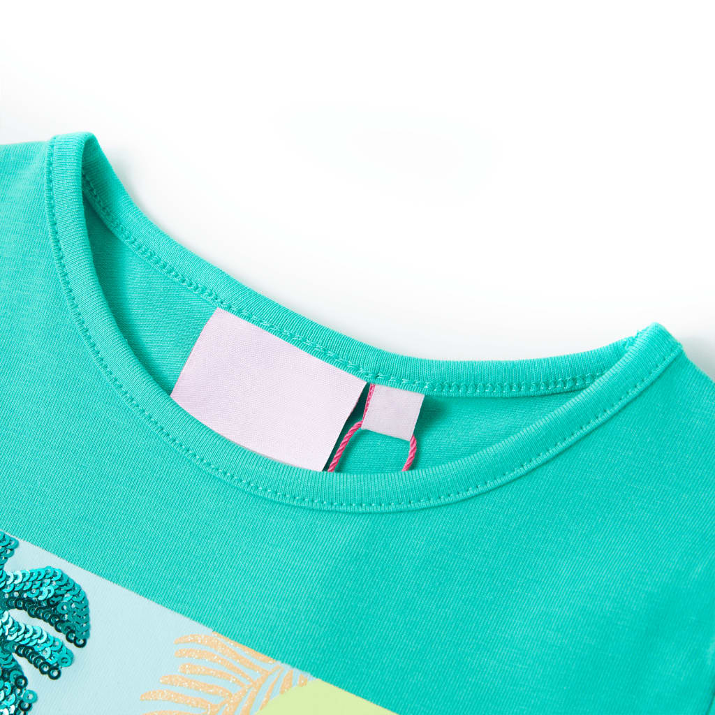 T-shirt infantil menta 92