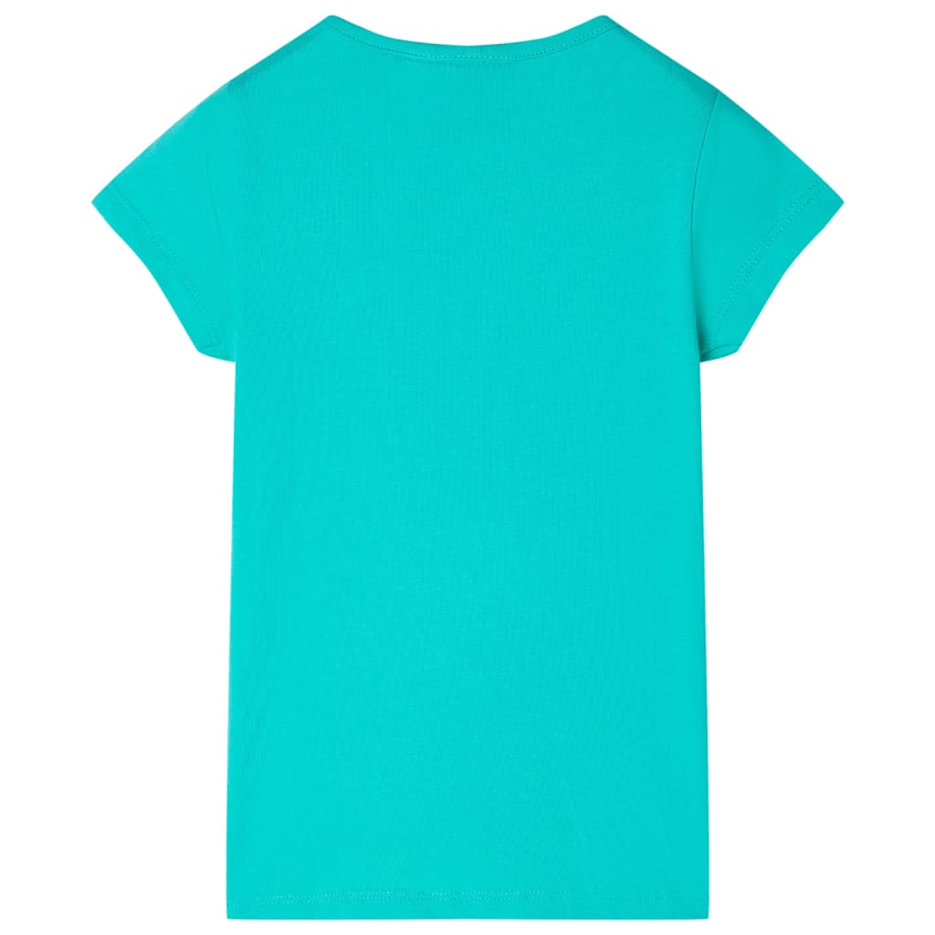 T-shirt infantil menta 104