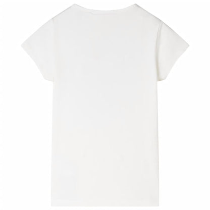 T-shirt infantil cor cru 104