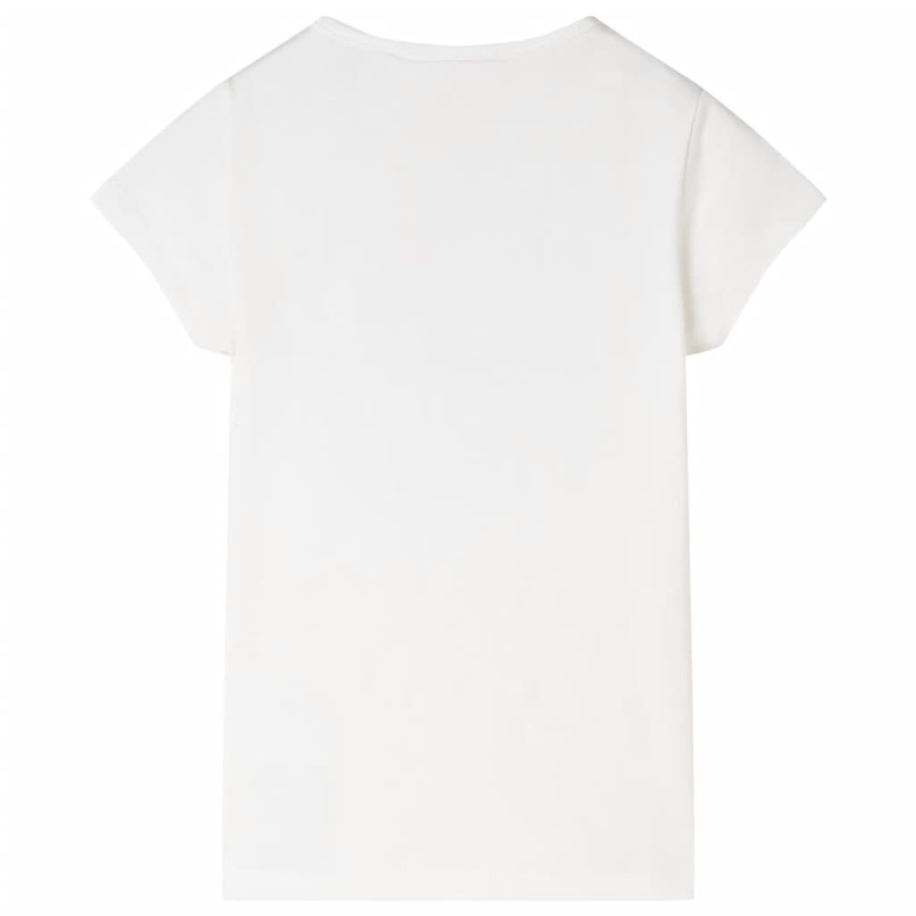 T-shirt infantil cor cru 140