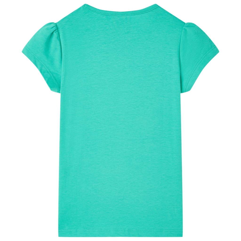 T-shirt infantil menta 104