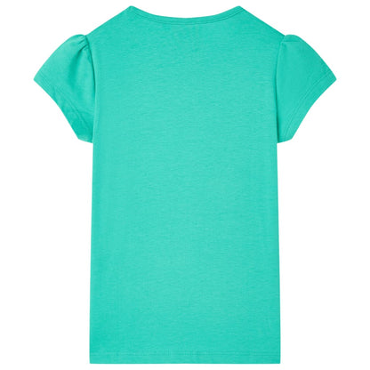 T-shirt infantil menta 116