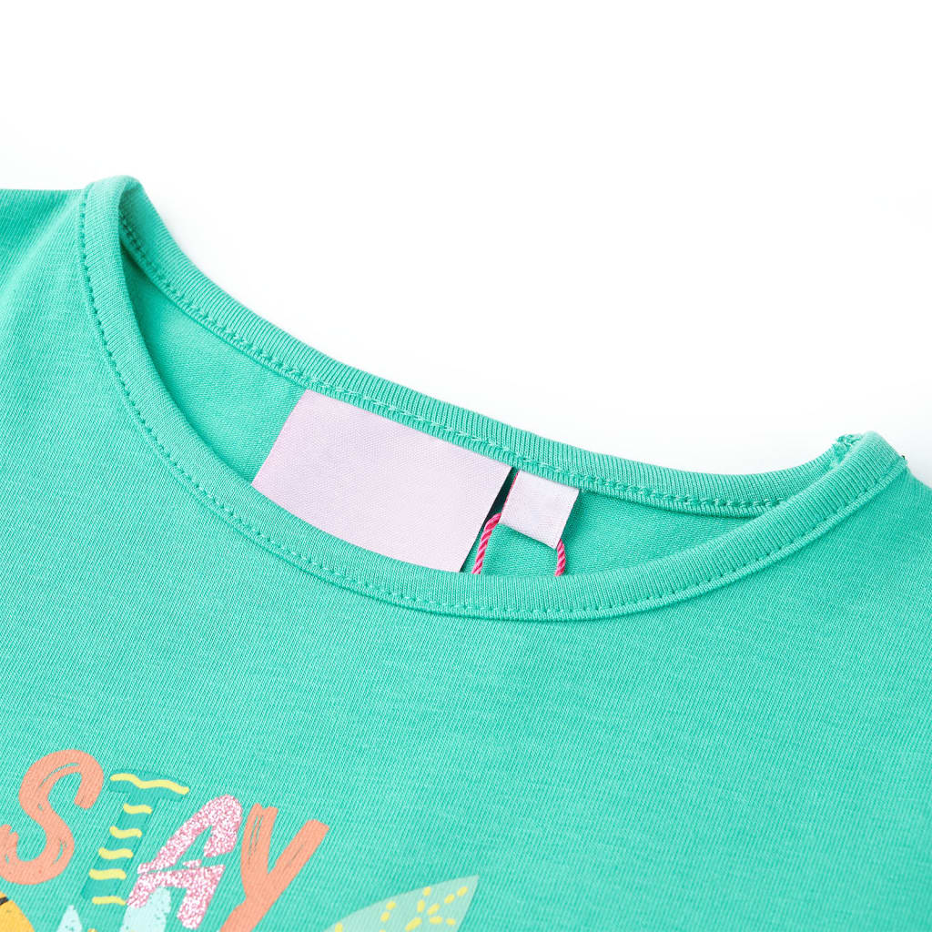 T-shirt infantil menta 140