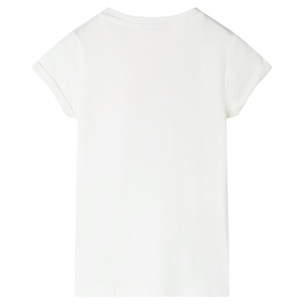 T-shirt infantil cor cru 128