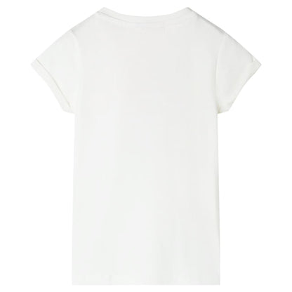 T-shirt infantil cor cru 128