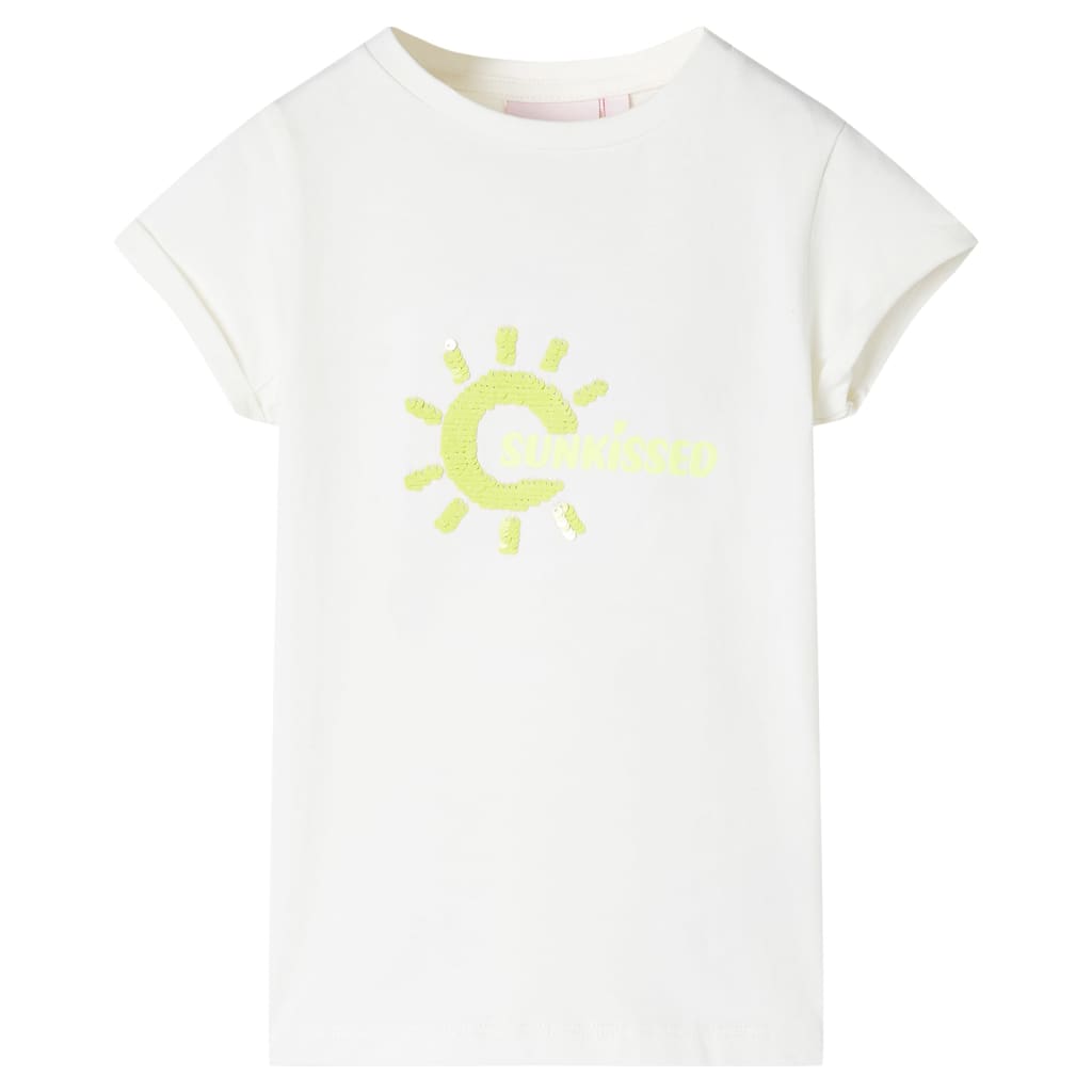 T-shirt infantil cor cru 140