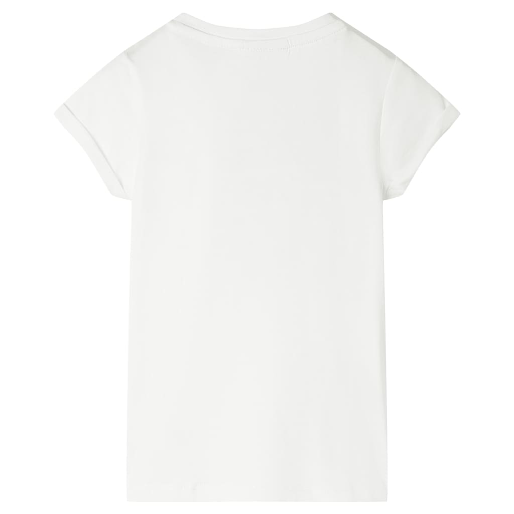 T-shirt infantil cor cru 140