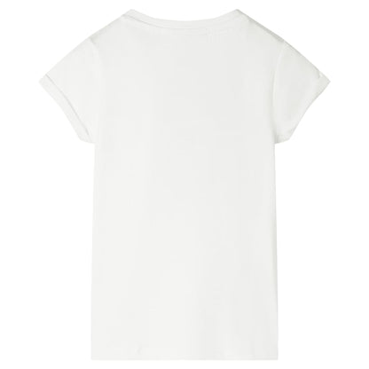 T-shirt infantil cor cru 140