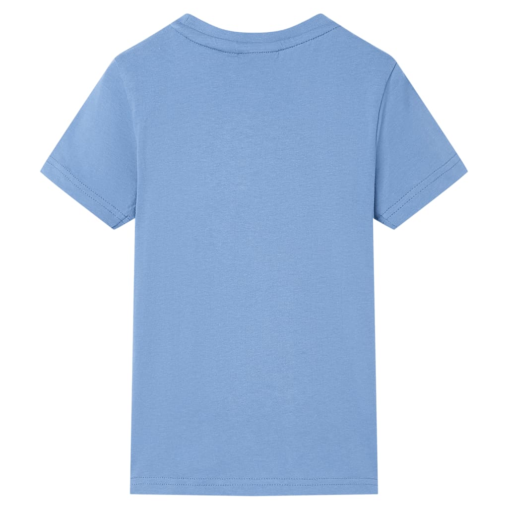 T-shirt de criança azul médio 104