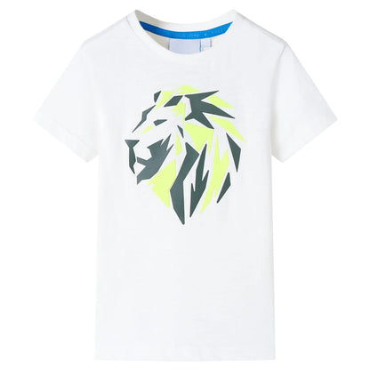 T-shirt infantil cor cru 92