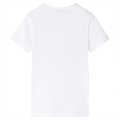 T-shirt infantil cor cru 116