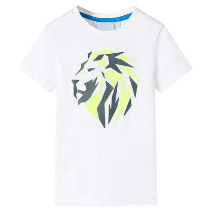 T-shirt infantil cor cru 128