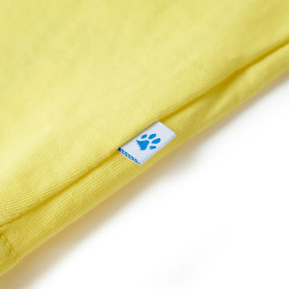 T-shirt de criança amarelo 104