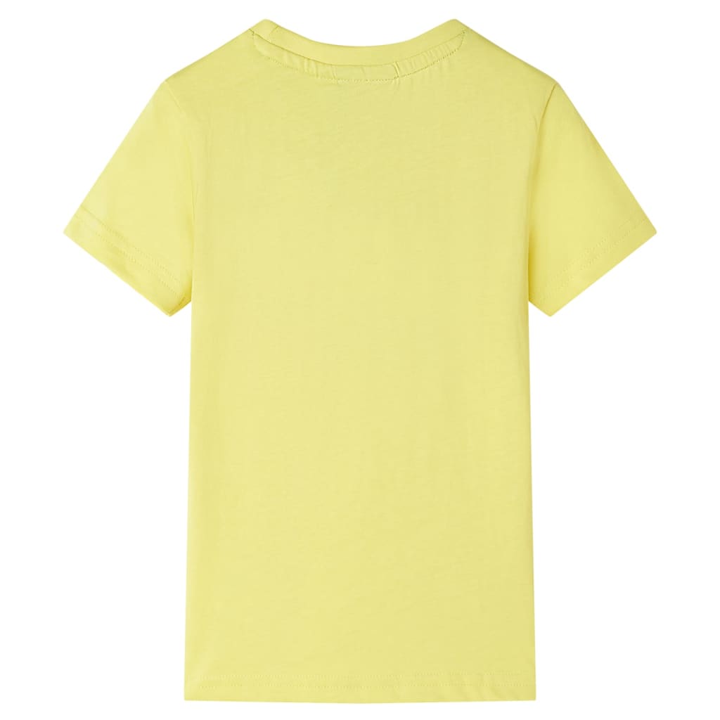 T-shirt de criança amarelo 116