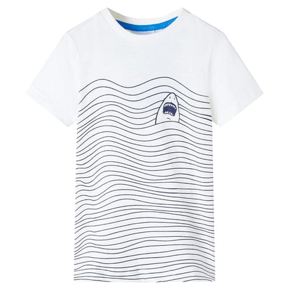 T-shirt infantil cor cru 104