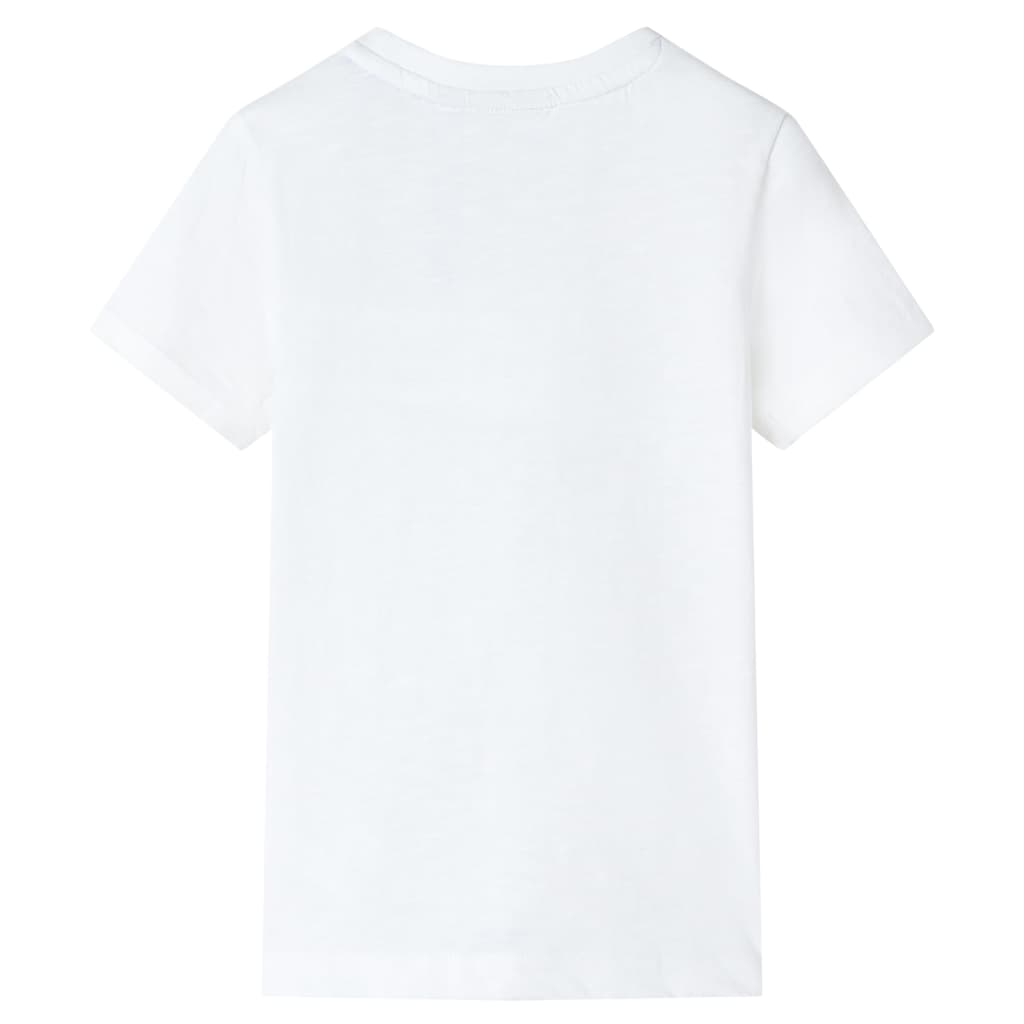 T-shirt infantil cor cru 104