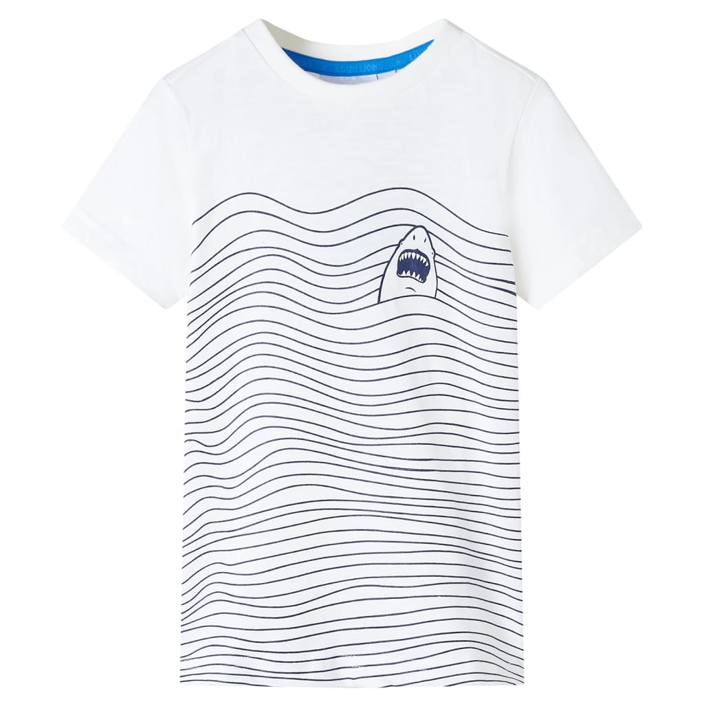 T-shirt infantil cor cru 116