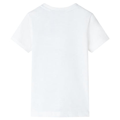 T-shirt infantil cor cru 116