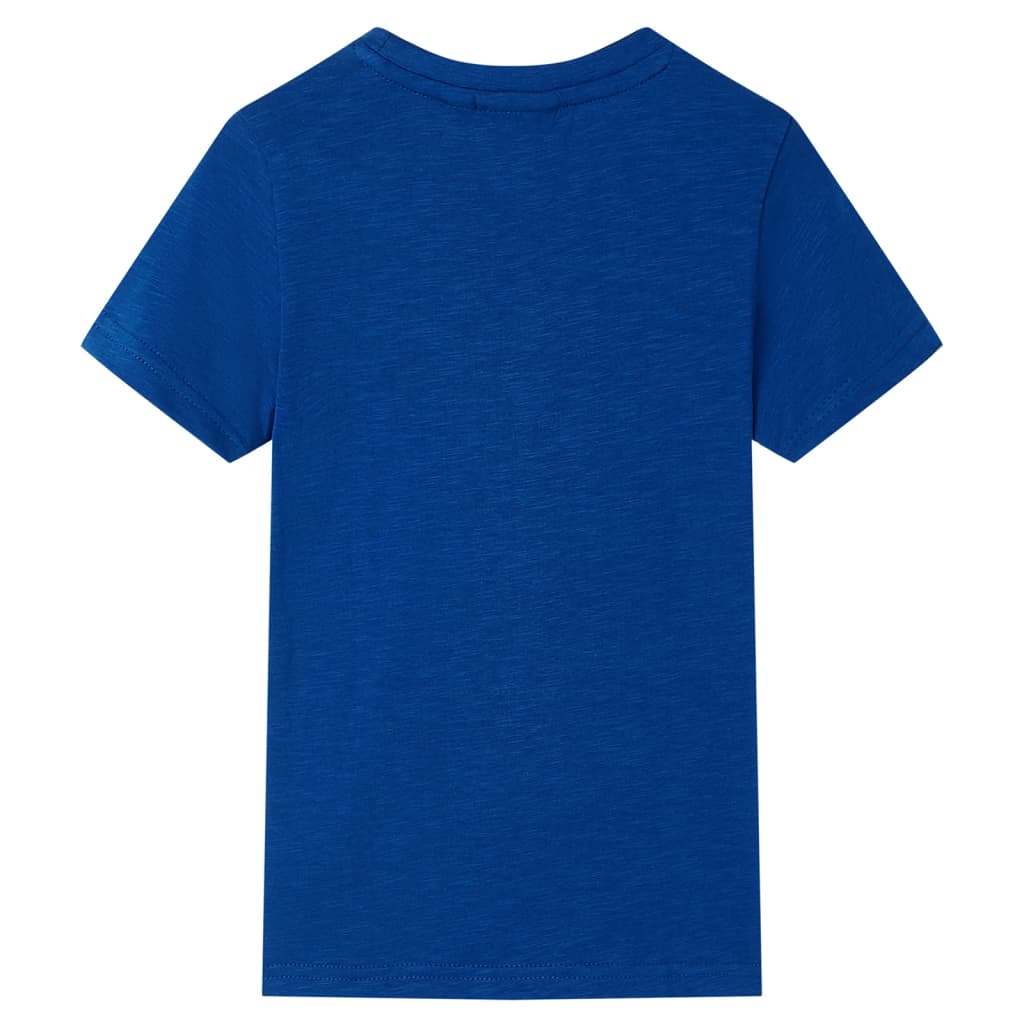 T-shirt para criança azul-escuro 92