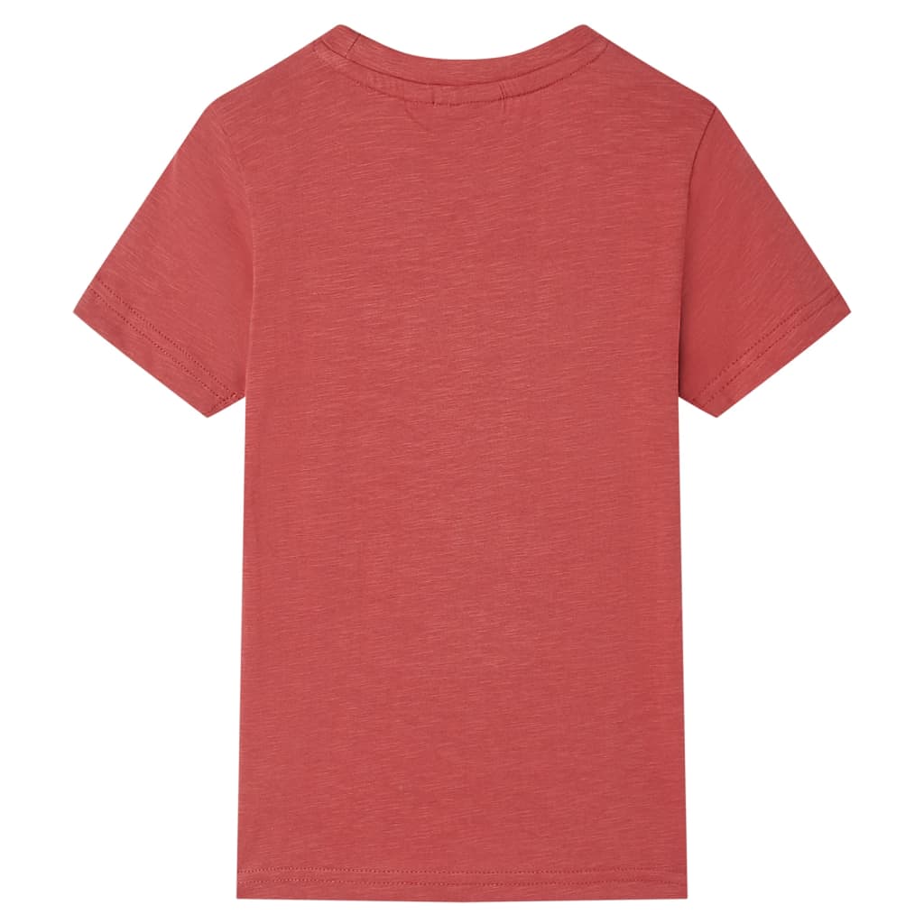 T-shirt de criança cor paprika 116