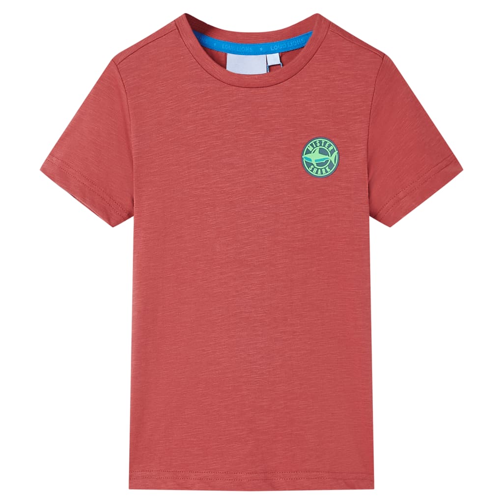 T-shirt de criança cor paprika 128