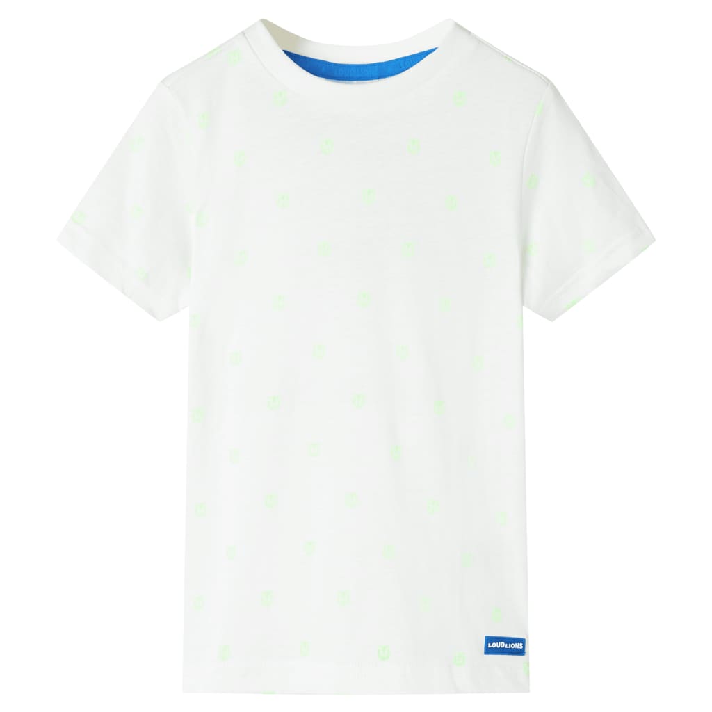 T-shirt infantil cor cru 128