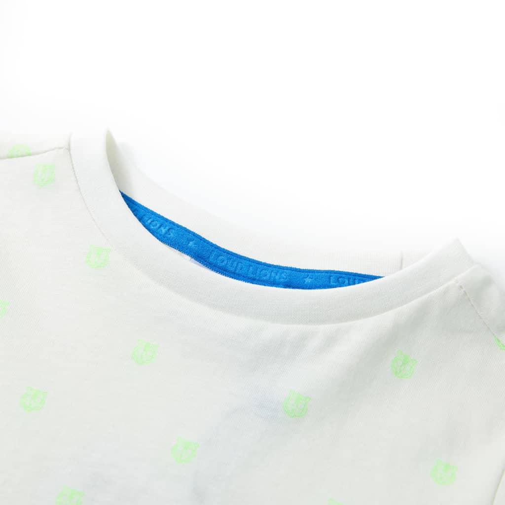 T-shirt infantil cor cru 128