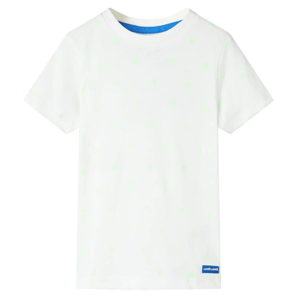 T-shirt infantil cor cru 140