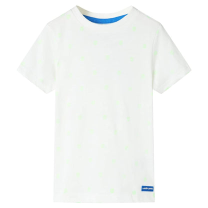 T-shirt infantil cor cru 140