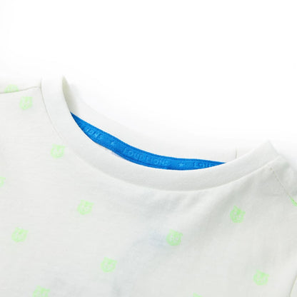 T-shirt infantil cor cru 140