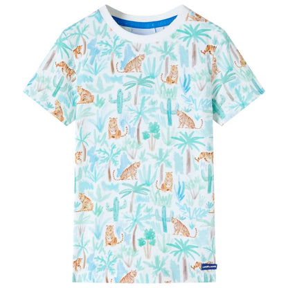 T-shirt infantil cor cru 104