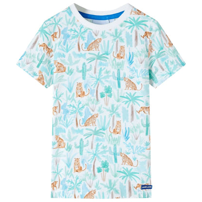 T-shirt infantil cor cru 140