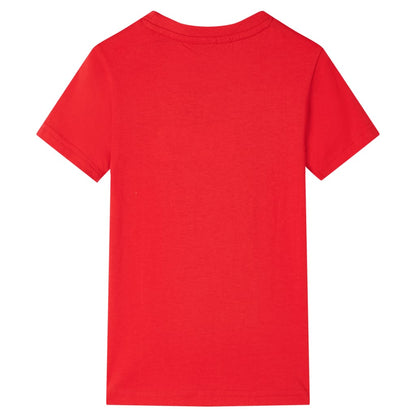 T-shirt infantil vermelho 104