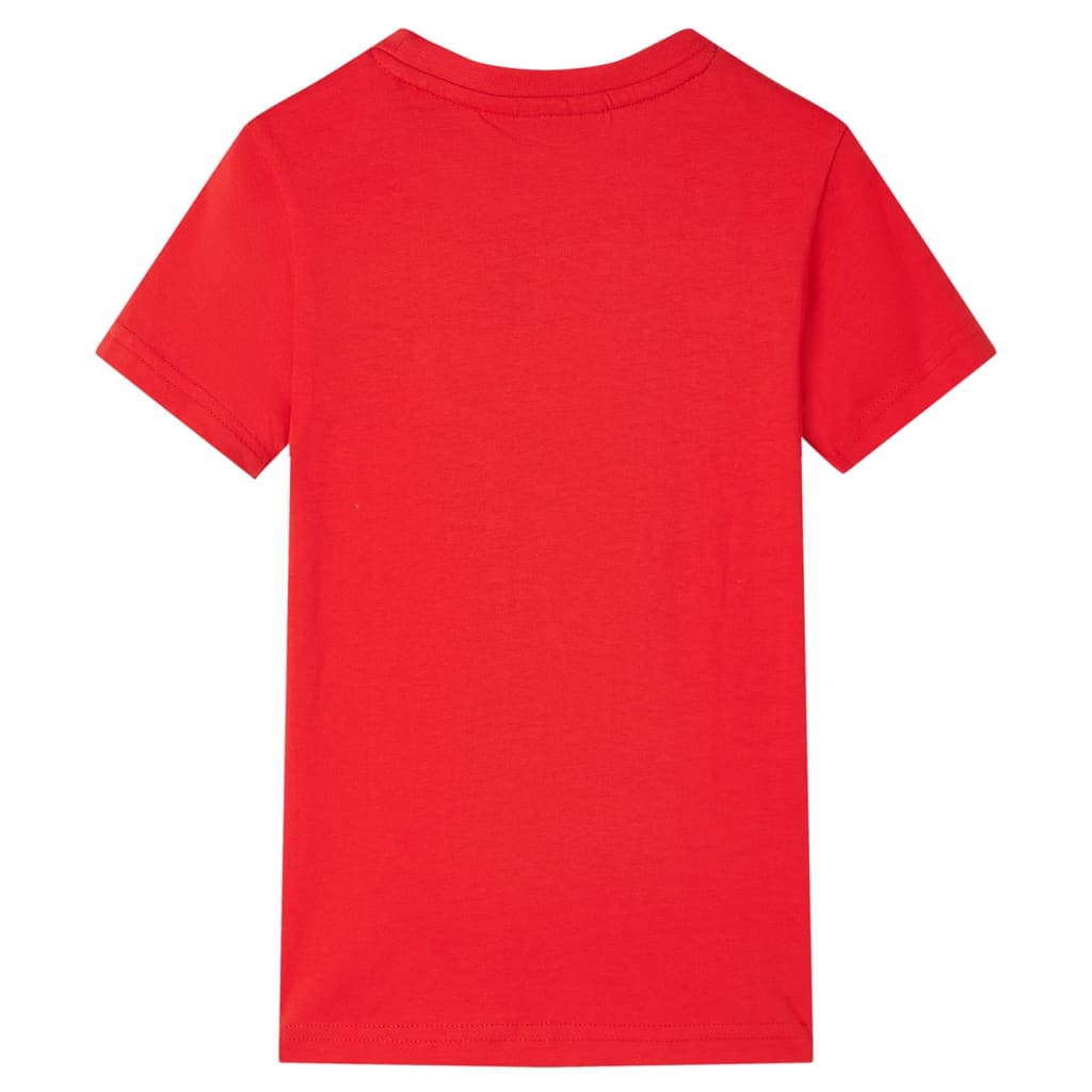 T-shirt infantil vermelho 116