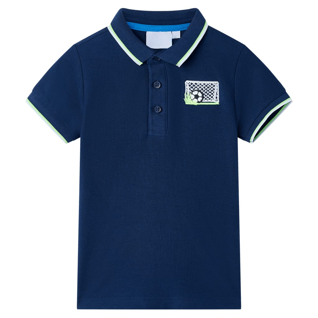 Polo para criança azul-marinho 92