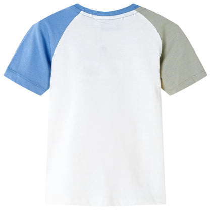 T-shirt infantil cor cru 104