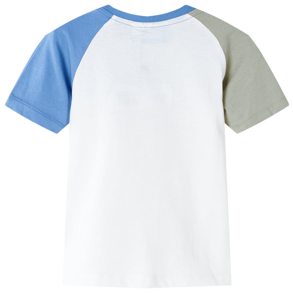 T-shirt infantil cor cru 116